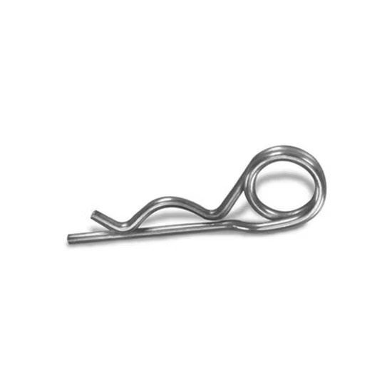 R Clip Double Loop Wire Form